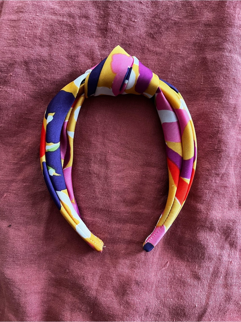 Colorful Boho Knot Headband - Multicolor